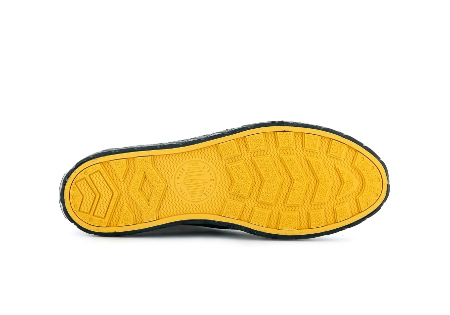 Preto Paládio Palla Ace Canvas Mid