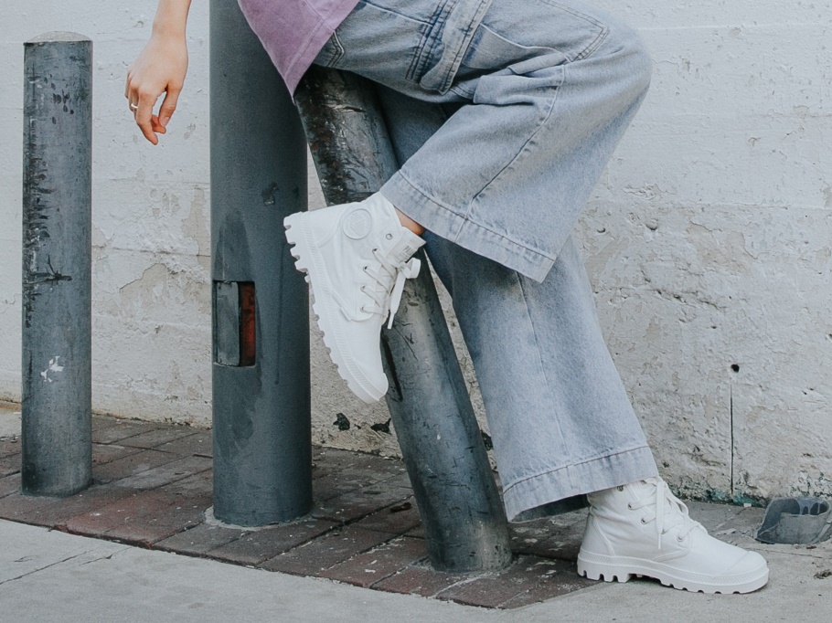 Estrela Branca Feminina Pampa Hi Palladium