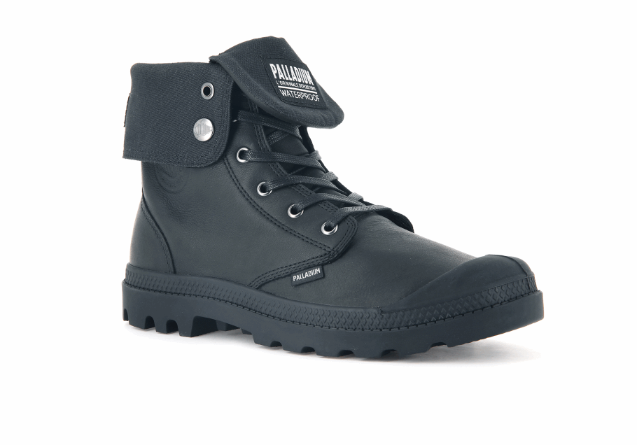 Palladium Baggy Couro Ess Wp Black