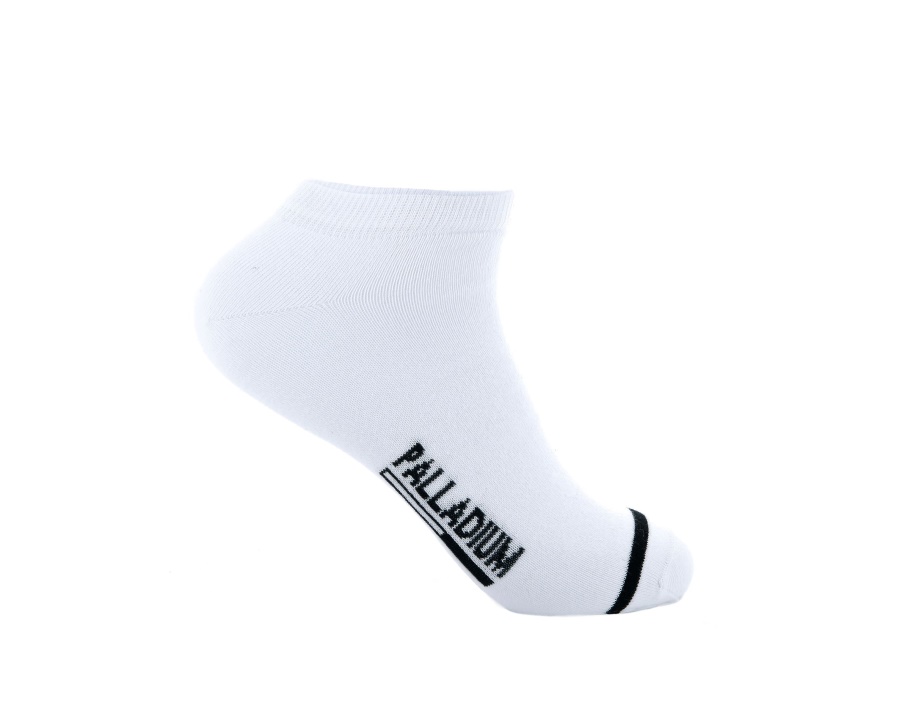 Tornozelo Básico Masculino Palladium Cinza Branco
