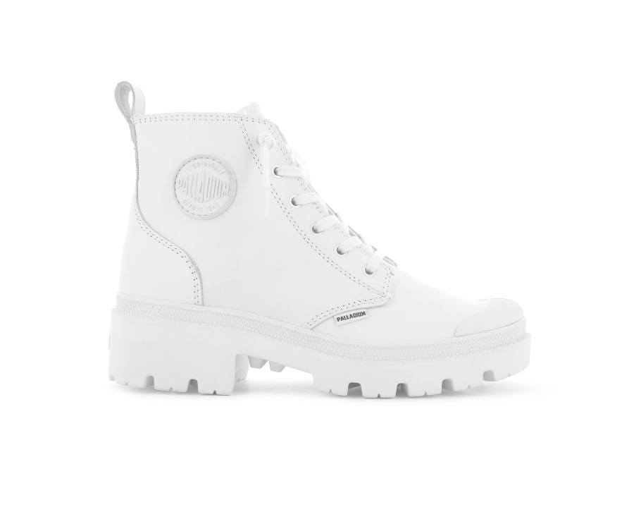 Paládio Pallabase Em Couro Branco