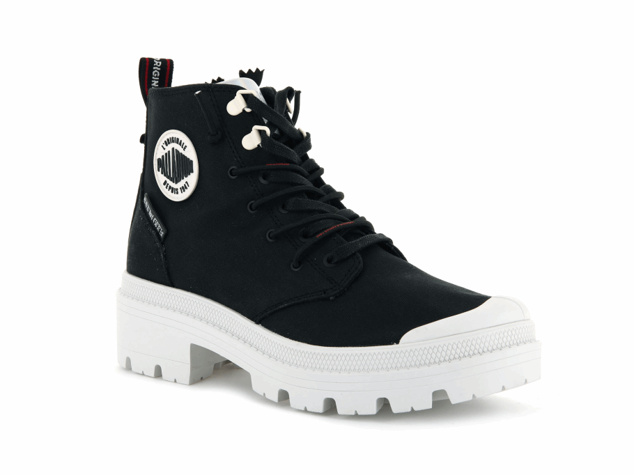 Palladium Pallabase Metro Black Marshmallow