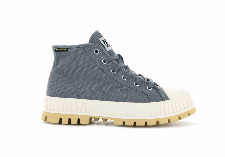 Palladium Pallashock Mid Og Granito Cinza