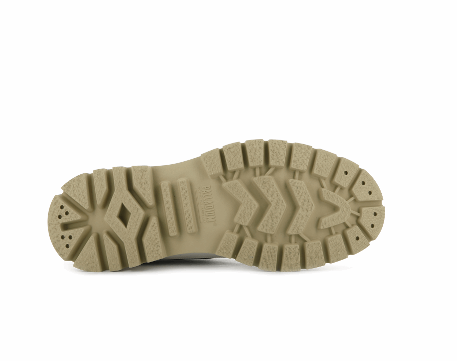 Palladium Pallashock Médio E Verde-oliva