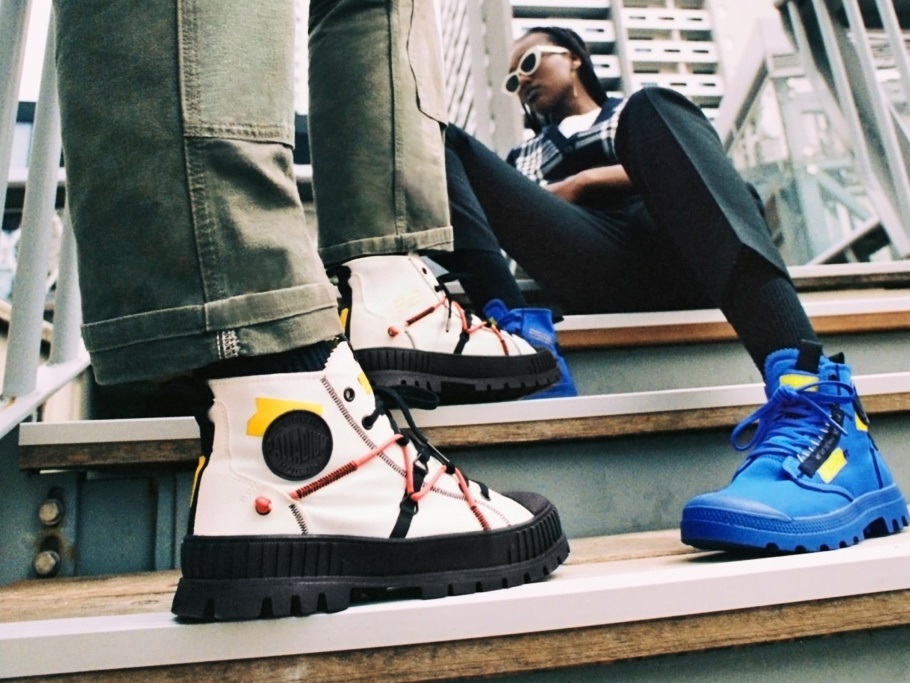 Palladium Pallashock Re-craft Star White