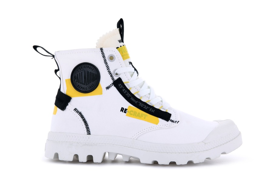 Palladium Pampa Hi Re-craft Star Branco