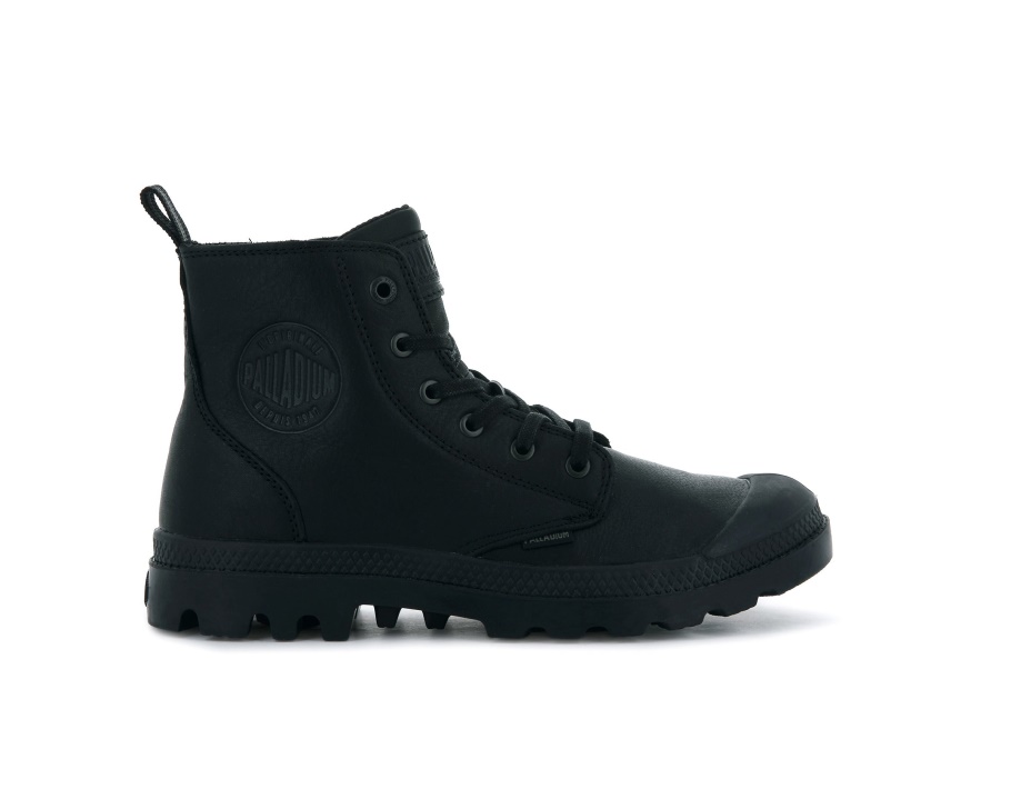 Palladium Pampa Hi Zip Lth Ess Preto