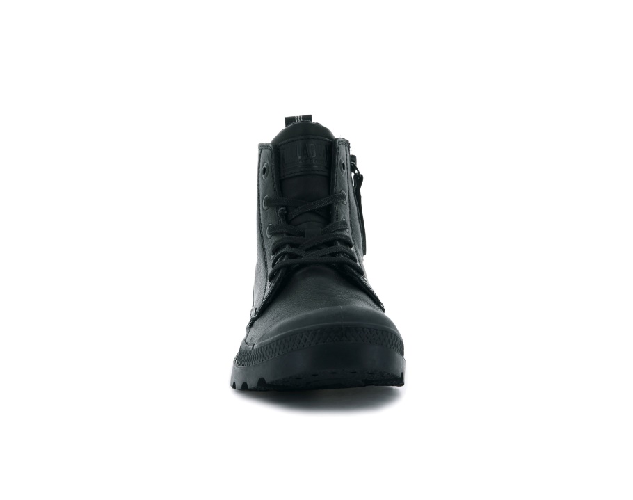 Palladium Pampa Hi Zip Lth Ess Preto