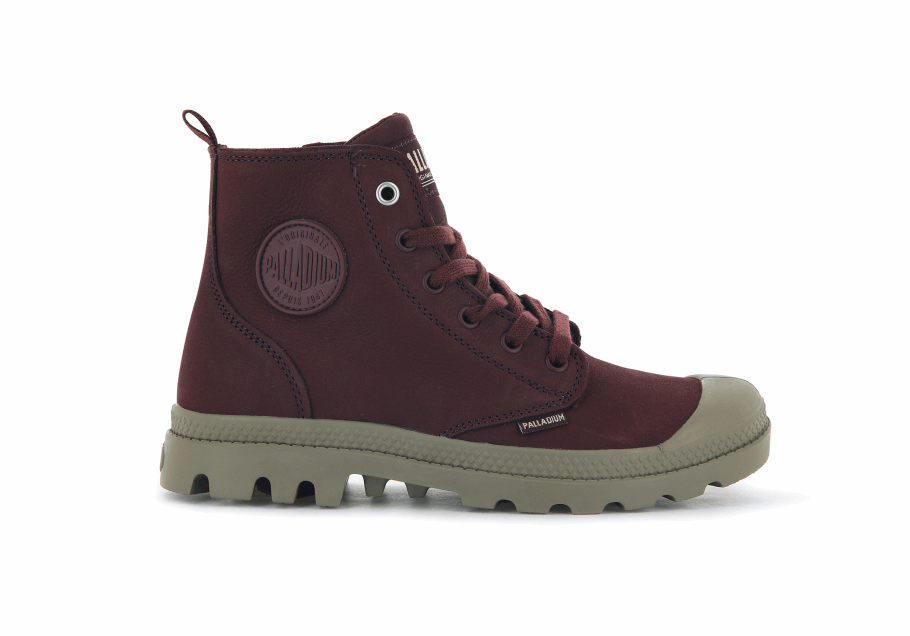 Palladium Pampa Hi Zip Sl Chocolate Decadente