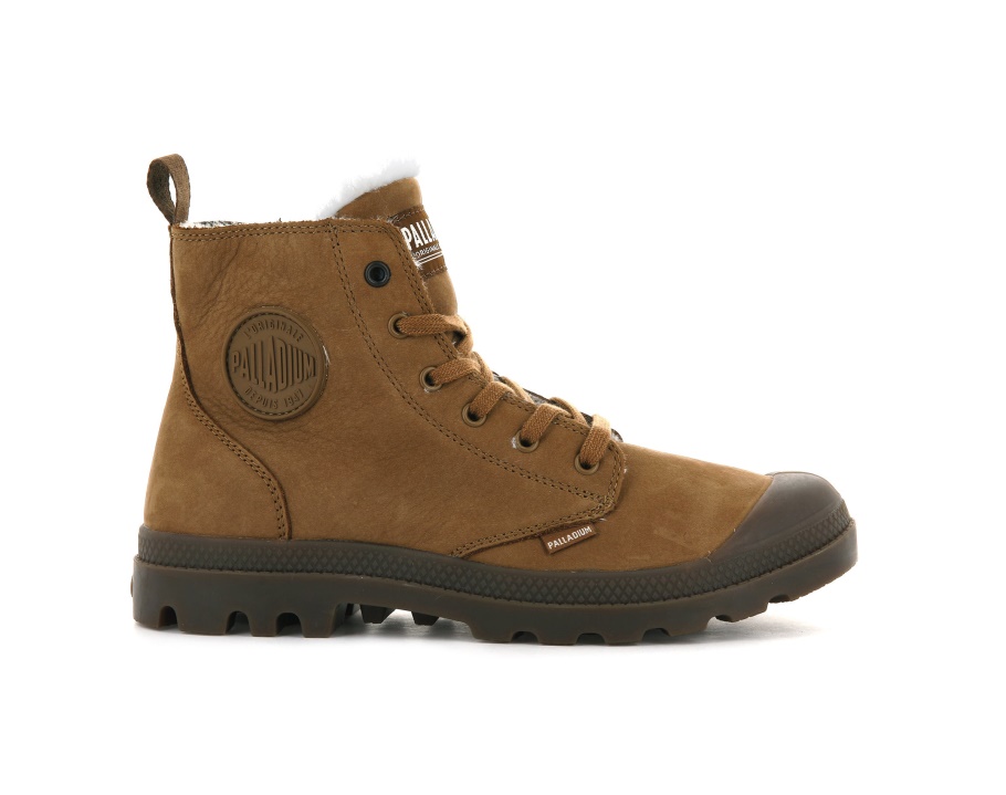Palladium Pampa Hi Zip Wl Mogno