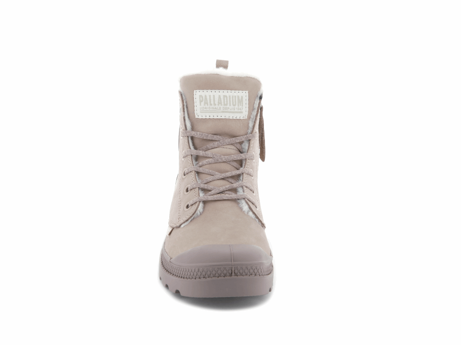 Palladium Pampa Hi Zip Wl Rosa Pó Fulvo