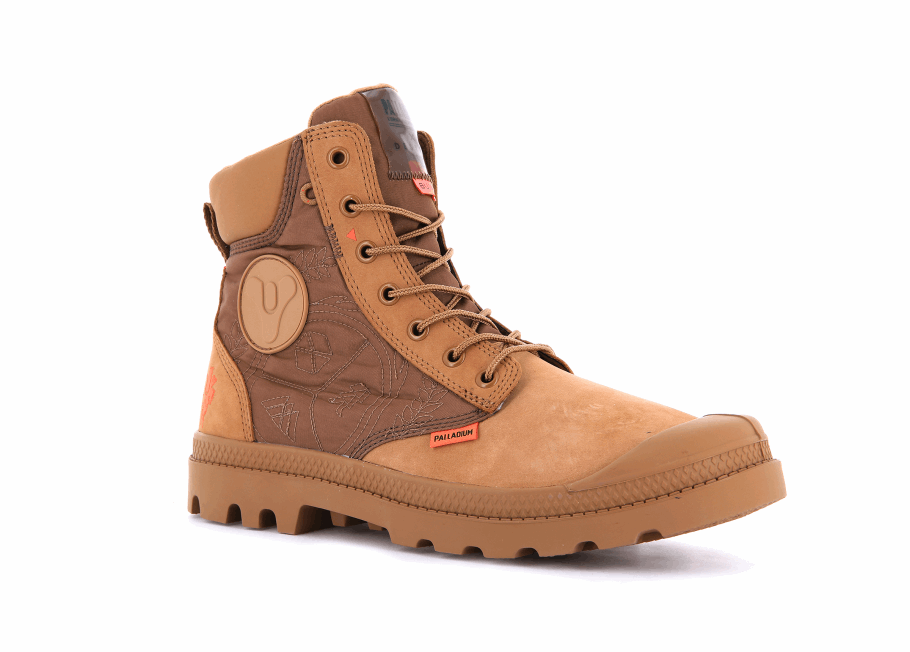 Palladium Pampa X Destino Wpn Querido Brown