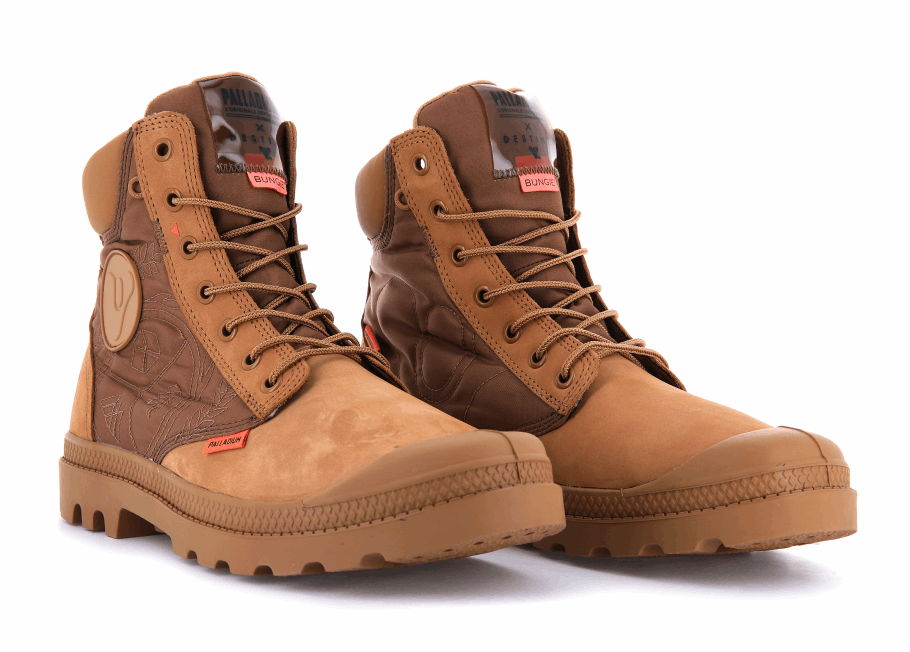 Palladium Pampa X Destino Wpn Querido Brown