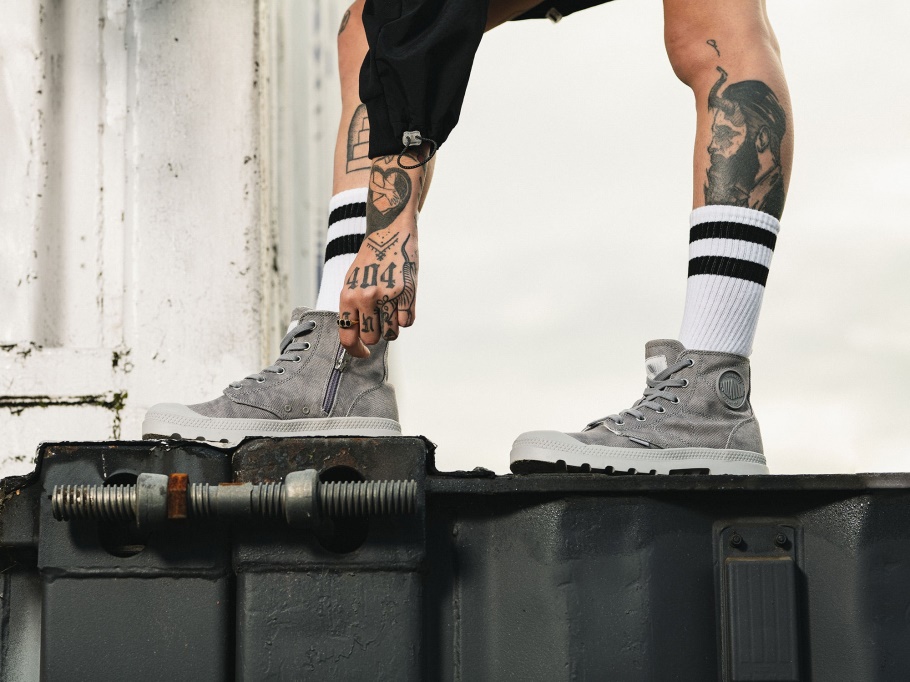 Paládio Pampa Zip Desertwash Cinza Escuro