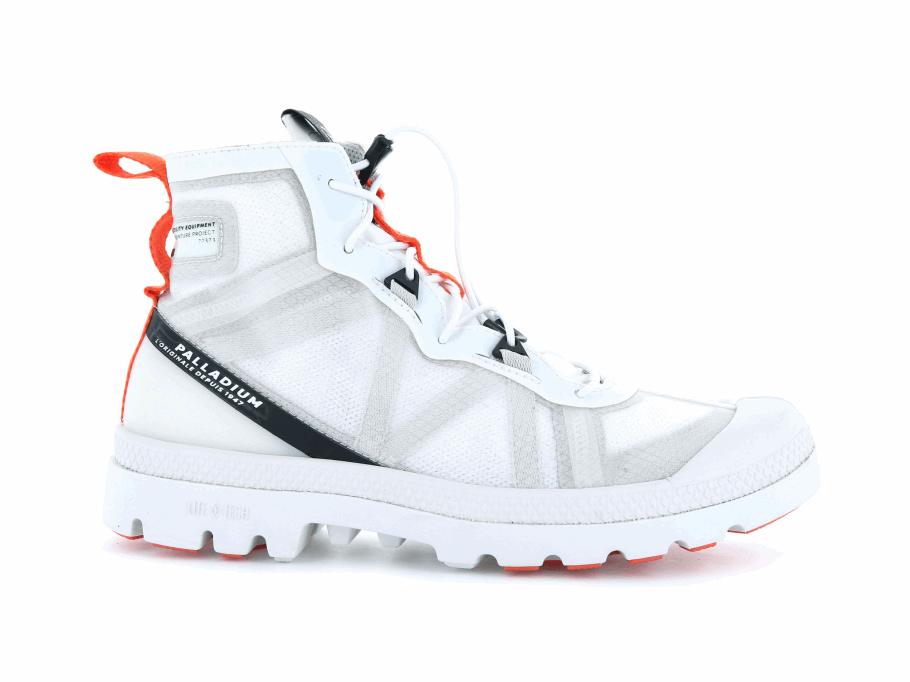 Palladium Travel Lite Aventura Estrela Branca