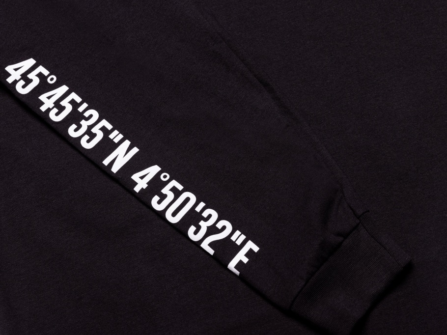 Camiseta Longa Slv Palladium Uop Preta