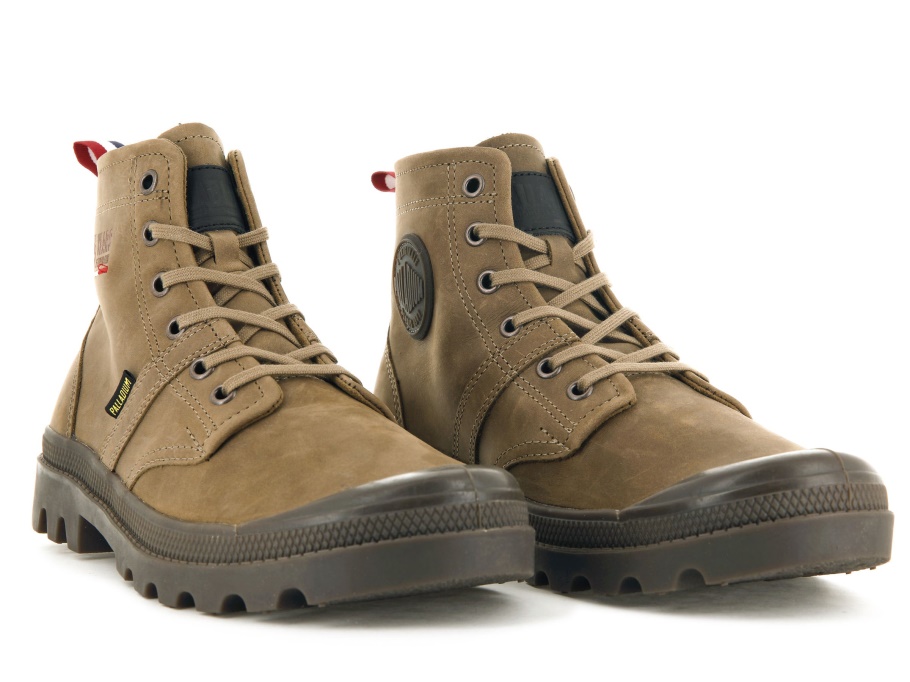 Pallabrousse 75º Couro Osso Marrom Paládio