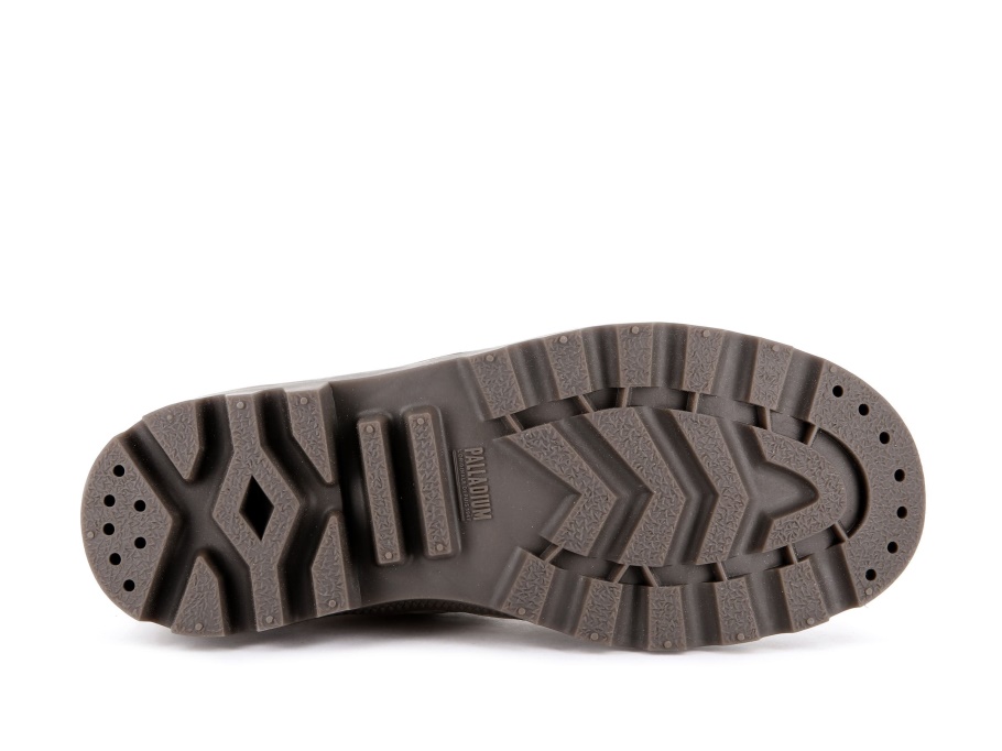 Palladium Pallabrousse Hi Impermeável Osso Marrom