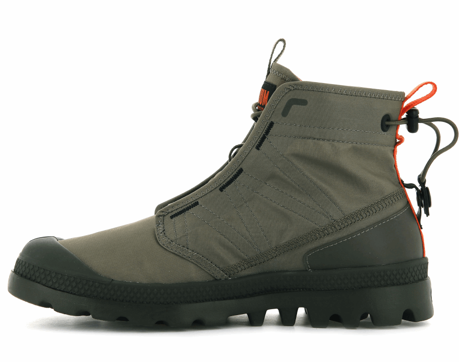 Palladium Pampa Travel Lite Verde Escuro
